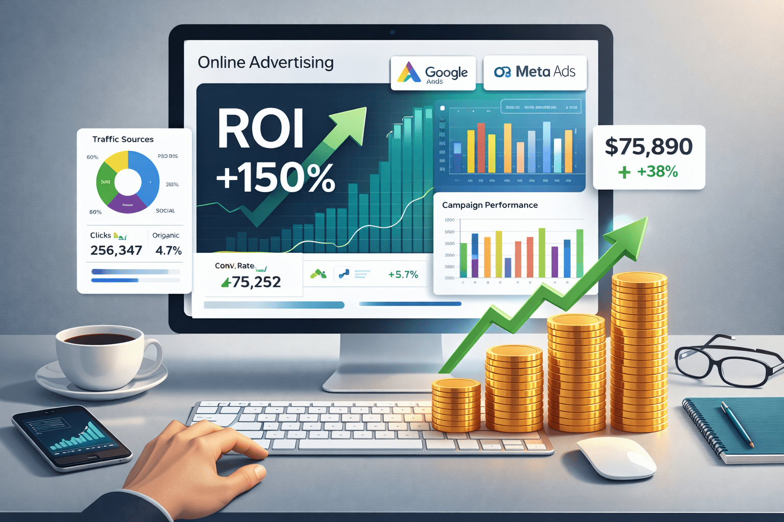 Hezo Nova Digital premium digital marketing agency banner featuring SEO, Google Ads, Local SEO, lead generation, Google Partner and Meta Business Partner branding for USA and Canada businesses.