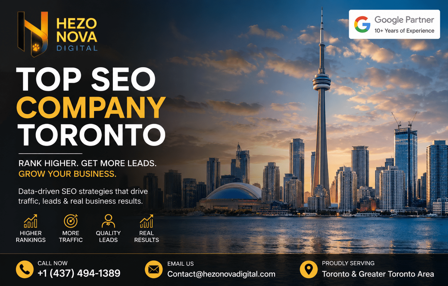 top seo company toronto delivering real results and traffic growth